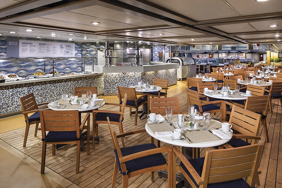 Desire Cruises Nautica Restaurantes Waves Grill